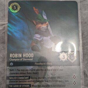 Disney Lorcana Robin Hood - Champion of Sherwood Enchanted Foil 221/204 LP